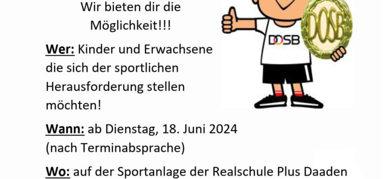 Sportabzeichenaktion 2024
